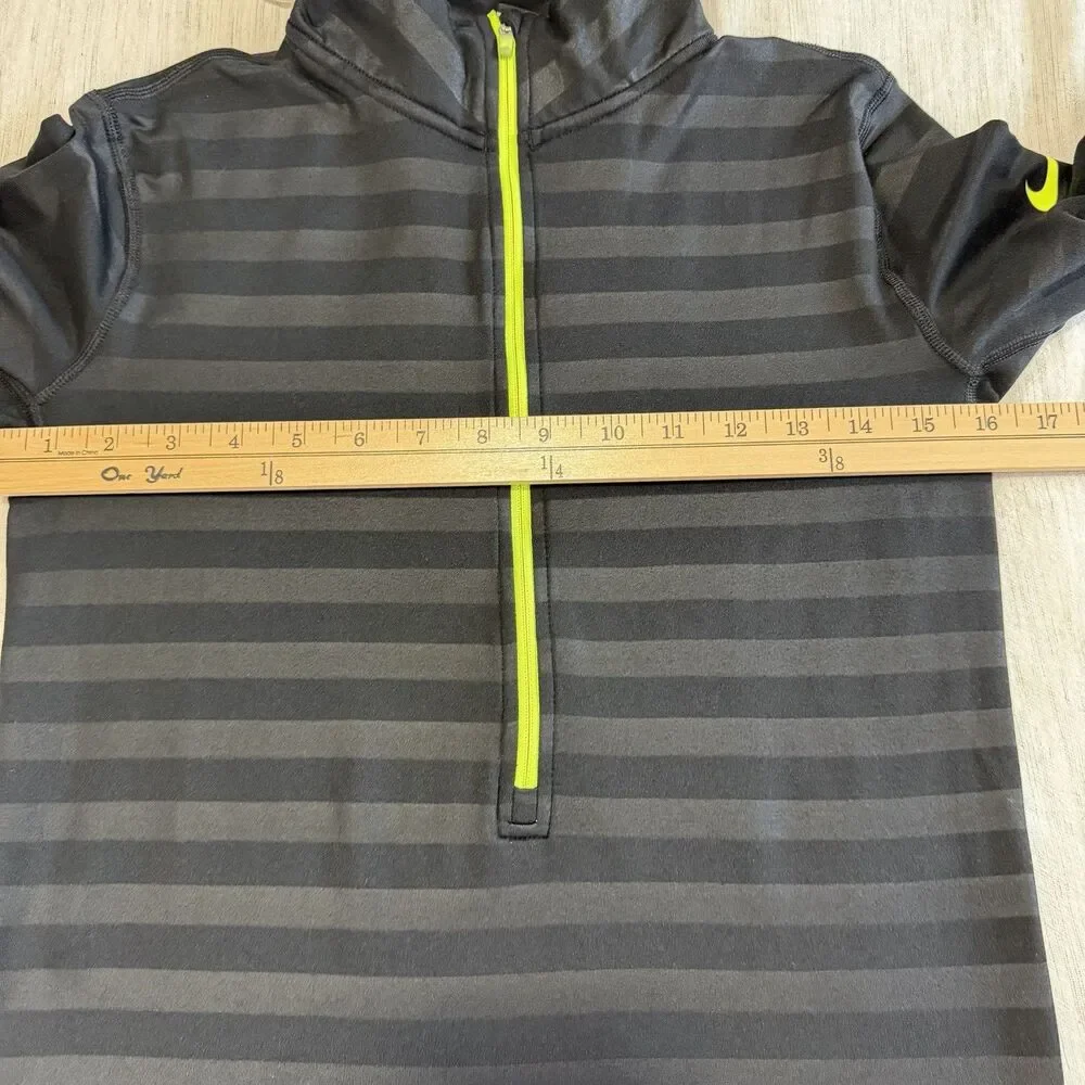 Nike Pro Hyperwarm Embossed Dri-Fit‎ Pullover Athletic 1/4 zip Top Women's M
